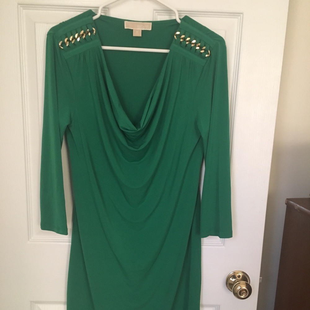 Michael Kors Stunning Classic Green Dress
